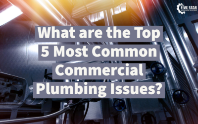What are the Top 5 Most Common Commercial Plumbing Issues?